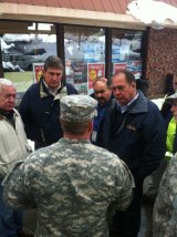 Manchin, Tomlin, Rahall Assess Storm Damage Manchin, Tomlin, Rahall Assess Storm Damage